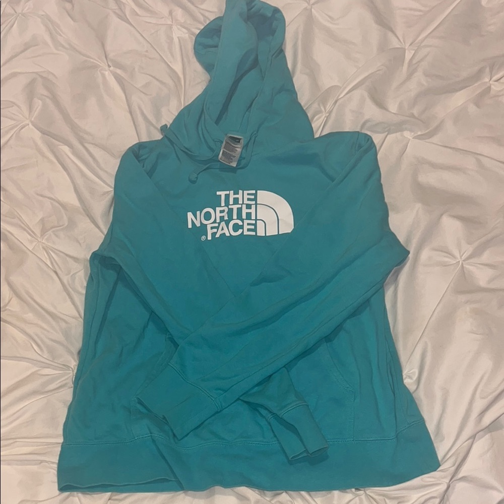 The North Face Turquoise Hoodie